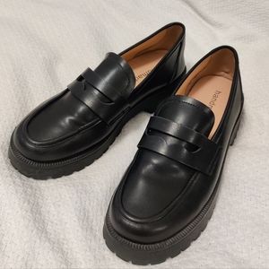 Chunky Leather Loafers